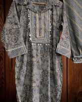 Rayon Afghani Co-Ord Set with Gotta Work – 2 Pc Kurta & Pant Set